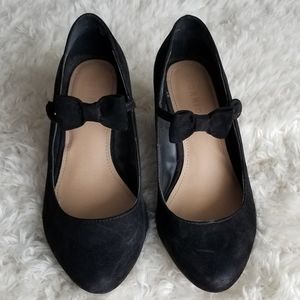 Black Wedge Shoes